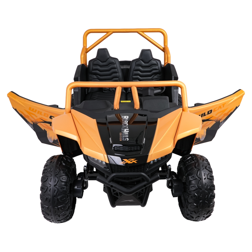 Dvivietis elektrinis Buggy Arctic Cat WILDCAT XX, Gold-Elektromobiliai vaikams, Keturračiai ir bagiai-e-vaikas