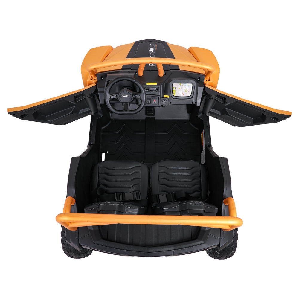 Dvivietis elektrinis Buggy Arctic Cat WILDCAT XX, Gold-Elektromobiliai vaikams, Keturračiai ir bagiai-e-vaikas