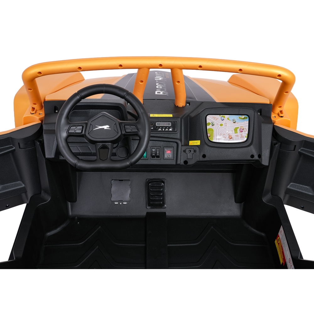 Dvivietis elektrinis Buggy Arctic Cat WILDCAT XX, Gold-Elektromobiliai vaikams, Keturračiai ir bagiai-e-vaikas