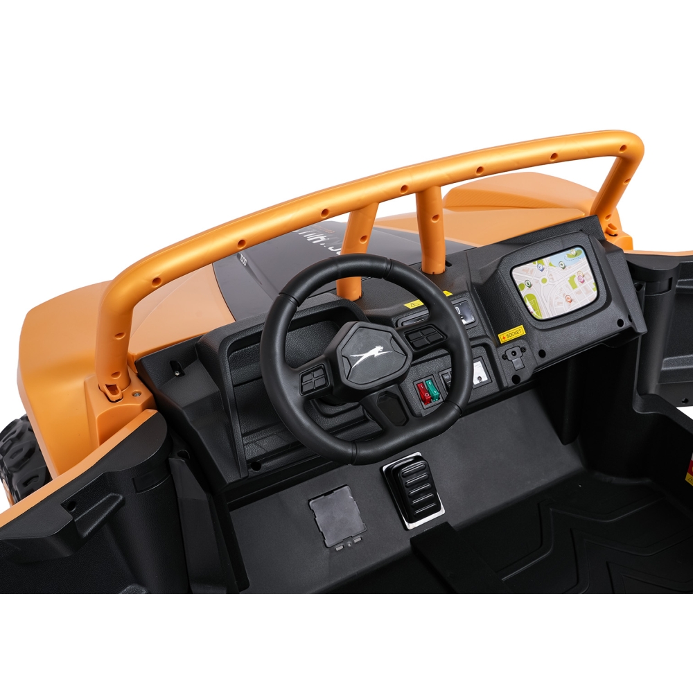 Dvivietis elektrinis Buggy Arctic Cat WILDCAT XX, Gold-Elektromobiliai vaikams, Keturračiai ir bagiai-e-vaikas