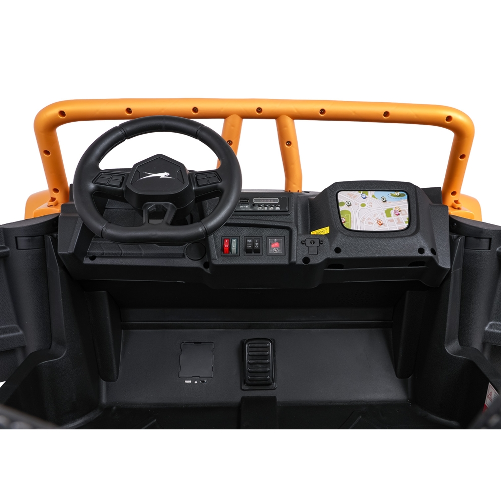 Dvivietis elektrinis Buggy Arctic Cat WILDCAT XX, Gold-Elektromobiliai vaikams, Keturračiai ir bagiai-e-vaikas