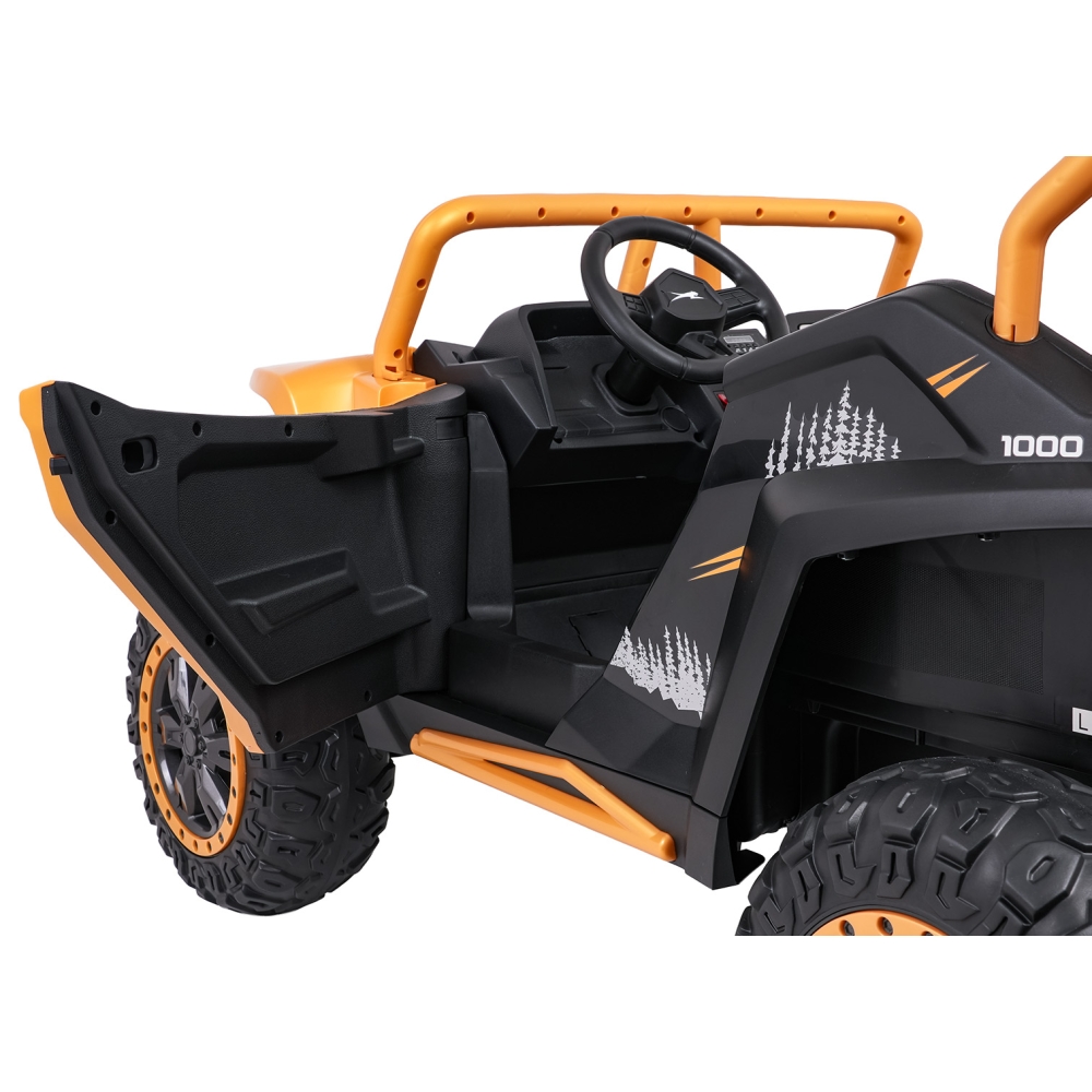 Dvivietis elektrinis Buggy Arctic Cat WILDCAT XX, Gold-Elektromobiliai vaikams, Keturračiai ir bagiai-e-vaikas