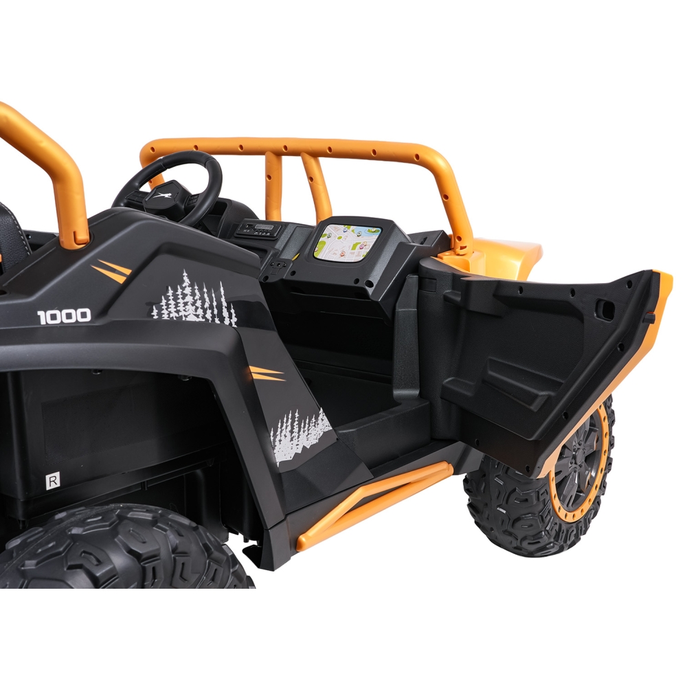 Dvivietis elektrinis Buggy Arctic Cat WILDCAT XX, Gold-Elektromobiliai vaikams, Keturračiai ir bagiai-e-vaikas