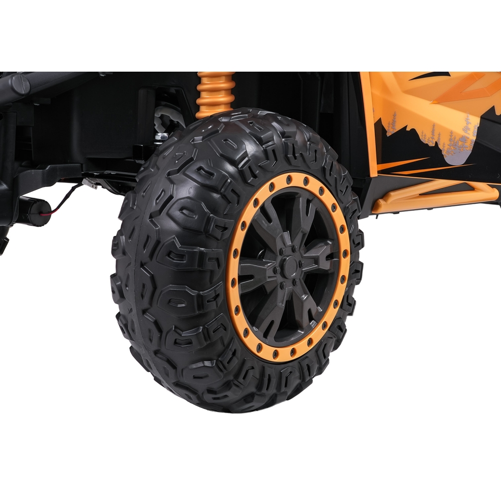 Dvivietis elektrinis Buggy Arctic Cat WILDCAT XX, Gold-Elektromobiliai vaikams, Keturračiai ir bagiai-e-vaikas