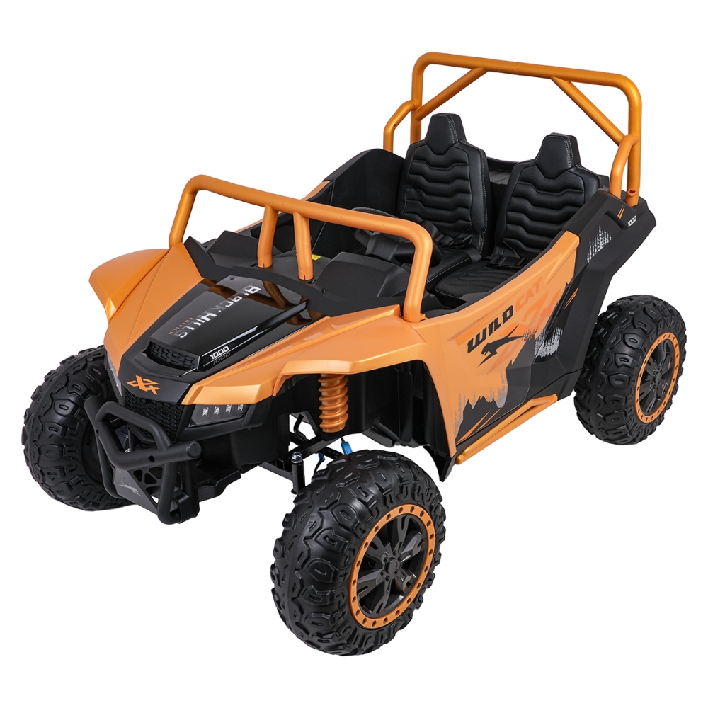Dvivietis elektrinis Buggy Arctic Cat WILDCAT XX, Gold-Elektromobiliai vaikams, Keturračiai ir bagiai-e-vaikas