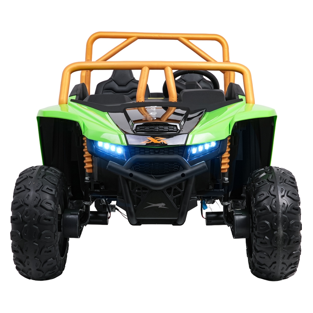 Dvivietis elektrinis Buggy Arctic Cat WILDCAT XX, Green-Elektromobiliai vaikams, Keturračiai ir bagiai-e-vaikas