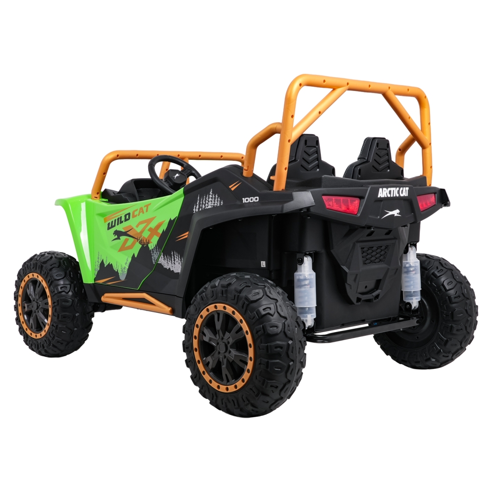 Dvivietis elektrinis Buggy Arctic Cat WILDCAT XX, Green-Elektromobiliai vaikams, Keturračiai ir bagiai-e-vaikas