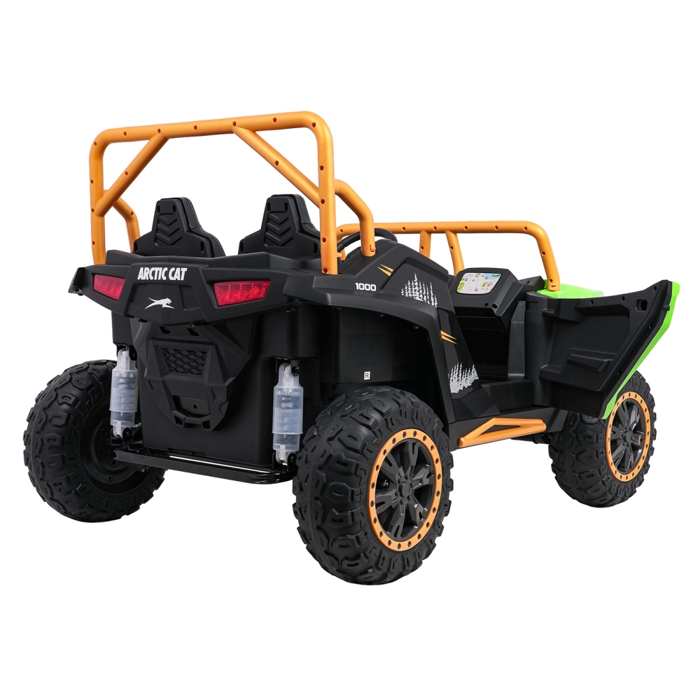 Dvivietis elektrinis Buggy Arctic Cat WILDCAT XX, Green-Elektromobiliai vaikams, Keturračiai ir bagiai-e-vaikas