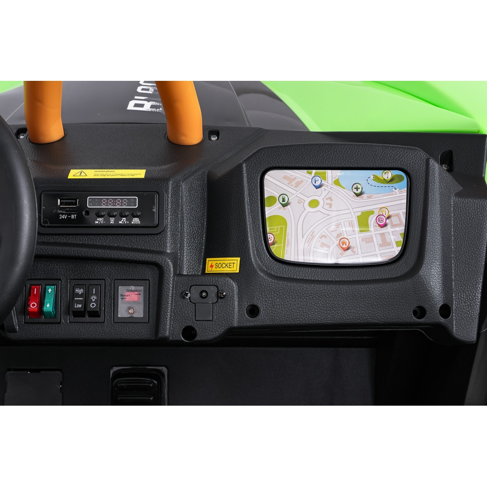 Dvivietis elektrinis Buggy Arctic Cat WILDCAT XX, Green-Elektromobiliai vaikams, Keturračiai ir bagiai-e-vaikas