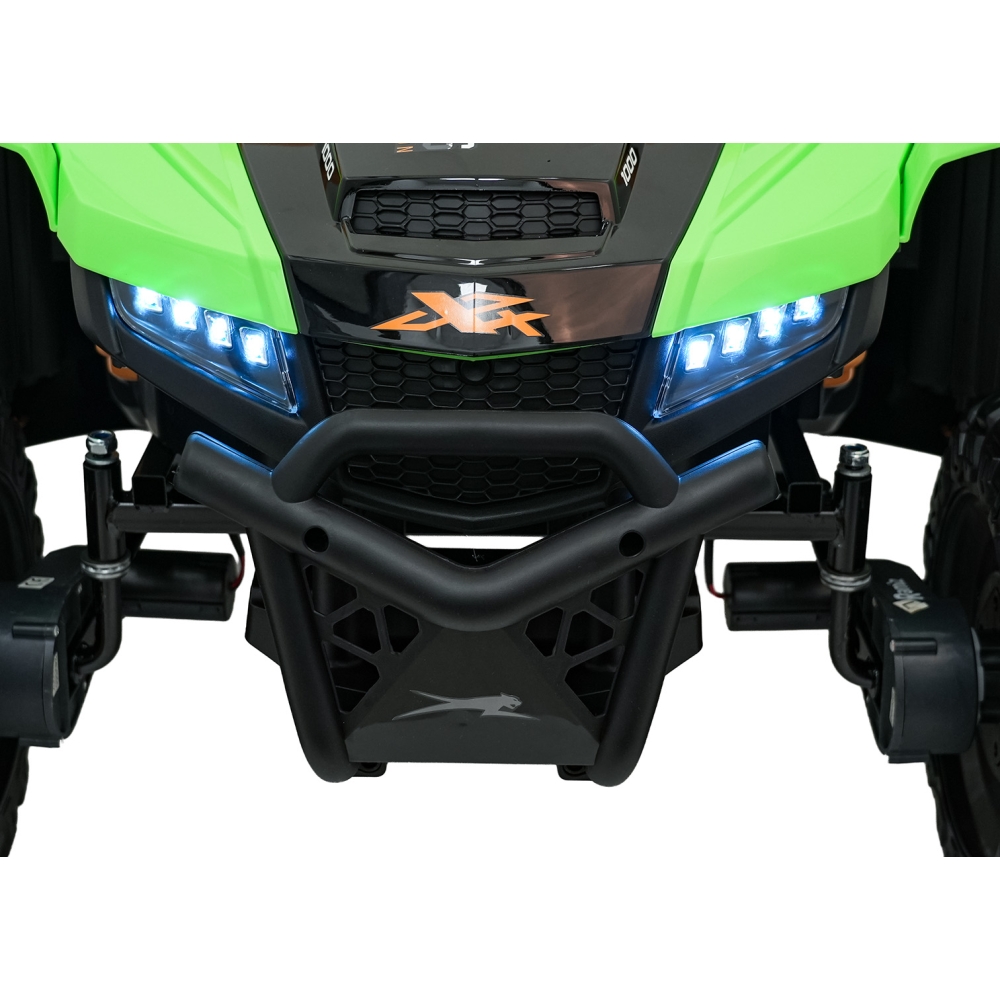 Dvivietis elektrinis Buggy Arctic Cat WILDCAT XX, Green-Elektromobiliai vaikams, Keturračiai ir bagiai-e-vaikas
