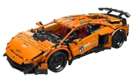 Konstruktorius Oranžinis sportinis automobilis 1620 el.