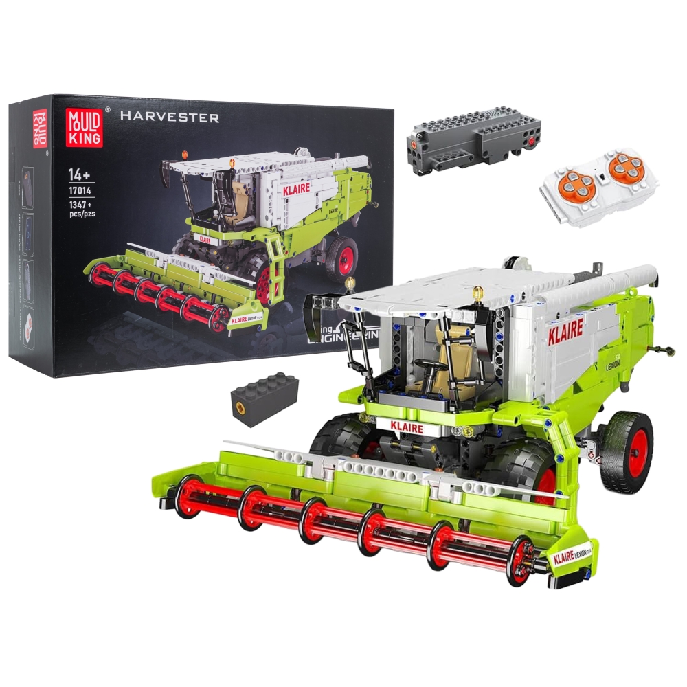 Konstruktorius Kombainas 1347 el.-Žaislai, Konstruktoriai, Lego, statybiniai blokai-e-vaikas