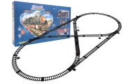 Kolejka z Pociągami z Funkcją Dymu, Świateł i Dźwięku