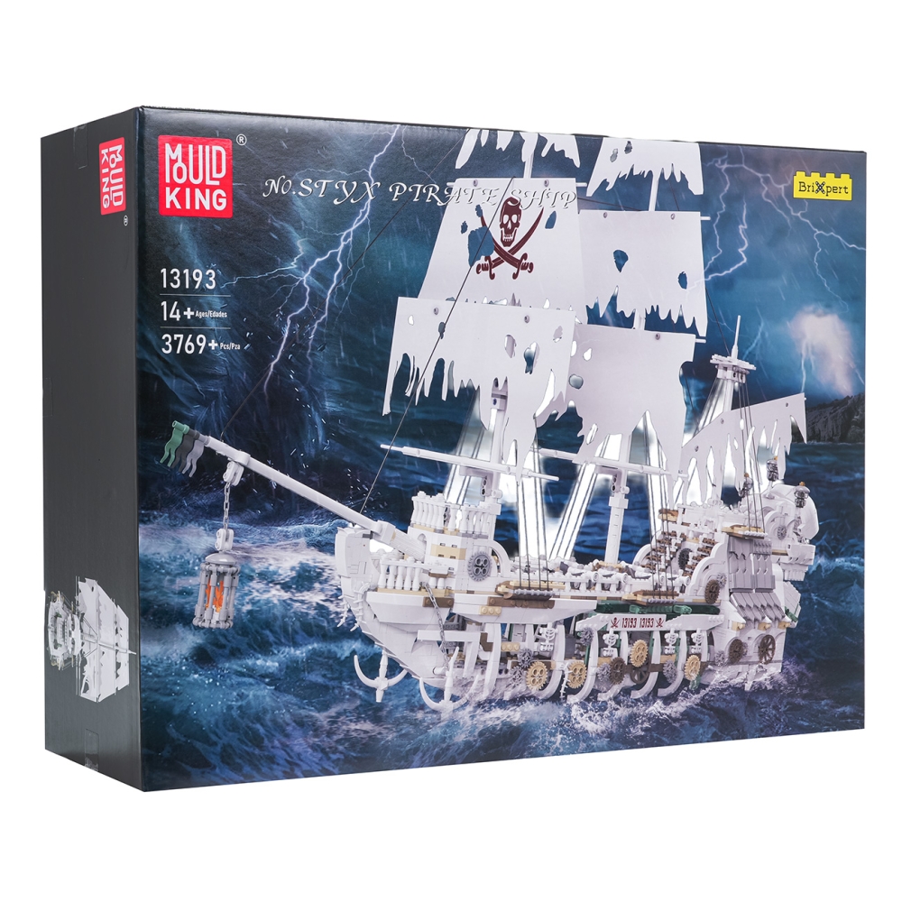 Konstruktorius Spectre piratų laivas 3769 el.-Žaislai, Konstruktoriai, Lego, statybiniai blokai-e-vaikas
