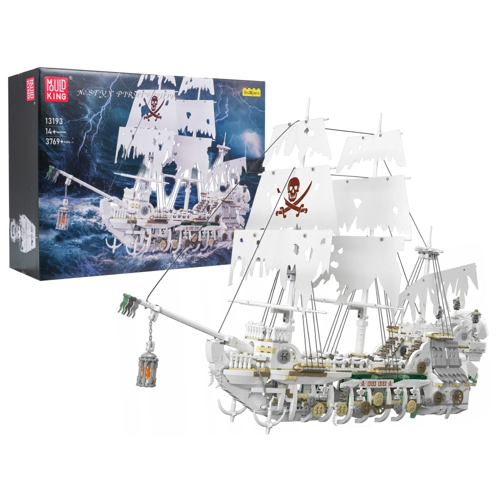 Konstruktorius Spectre piratų laivas 3769 el.-Žaislai, Konstruktoriai, Lego, statybiniai blokai-e-vaikas