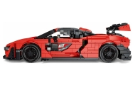 Zestaw Klocków Auto Sportowe Pomarańczowe 1372el.