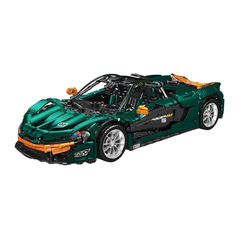 Konstruktorius Sportinis automobilis žalias 3268 el.-Žaislai, Konstruktoriai, Lego, statybiniai blokai-e-vaikas