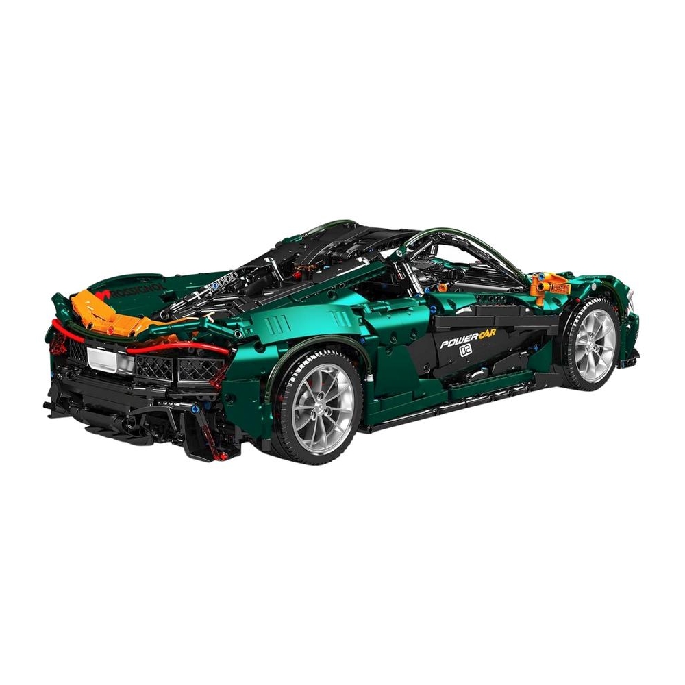 Konstruktorius Sportinis automobilis žalias 3268 el.-Žaislai, Konstruktoriai, Lego, statybiniai blokai-e-vaikas