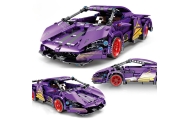 Konstruktorius Violetinis sportinis automobilis 470 el.