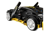 Zestaw Klocków Auto Sportowe Czarne 589el.