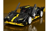 Konstruktorius Sportinis automobilis Juodas 589 el.