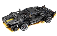 Konstruktorius Sportinis automobilis Juodas 589 el.