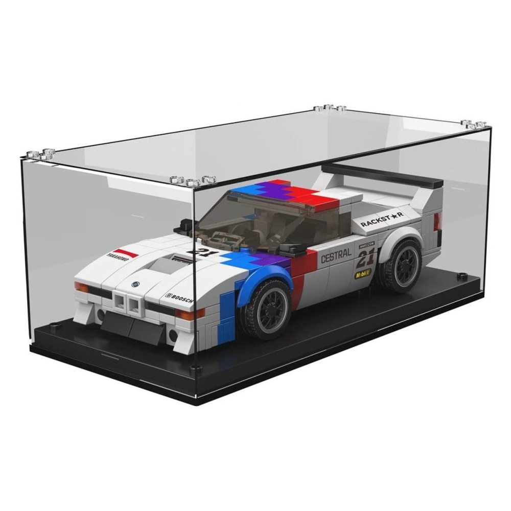 Konstruktorius Sportinis automobilis Baltas 411 el.-Žaislai, Konstruktoriai, Lego, statybiniai blokai-e-vaikas