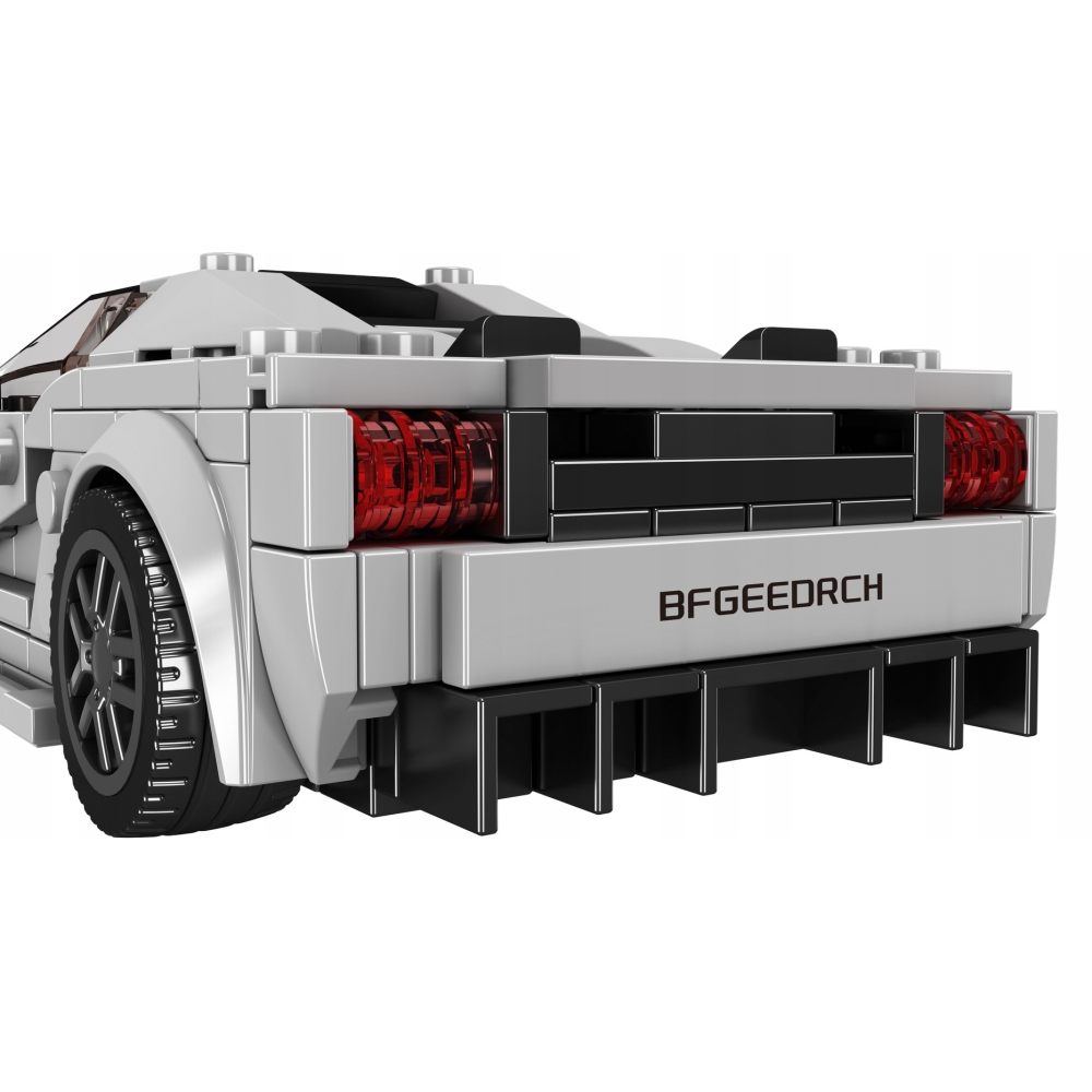 Konstruktorius Sportinis automobilis Sidabrinis 388 el.-Žaislai, Konstruktoriai, Lego, statybiniai blokai-e-vaikas