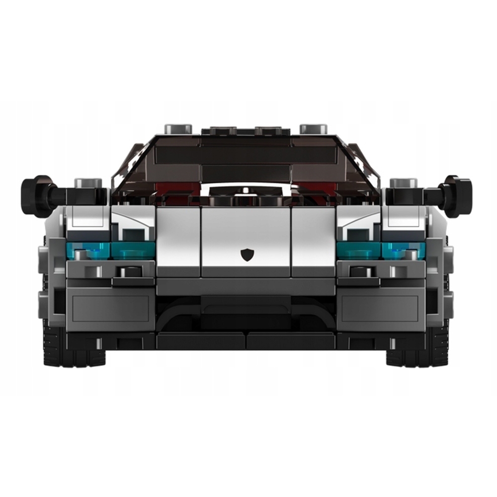 Konstruktorius Sportinis automobilis Sidabrinis 388 el.-Žaislai, Konstruktoriai, Lego, statybiniai blokai-e-vaikas