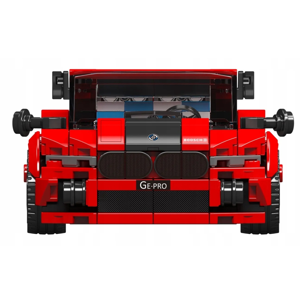Konstruktorius Sportinis automobilis Raudonas 481el.-Žaislai, Konstruktoriai, Lego, statybiniai blokai-e-vaikas