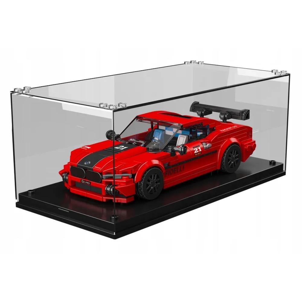 Konstruktorius Sportinis automobilis Raudonas 481el.-Žaislai, Konstruktoriai, Lego, statybiniai blokai-e-vaikas