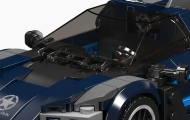 Konstruktorius Sportinis automobilis Juodas 405 el.