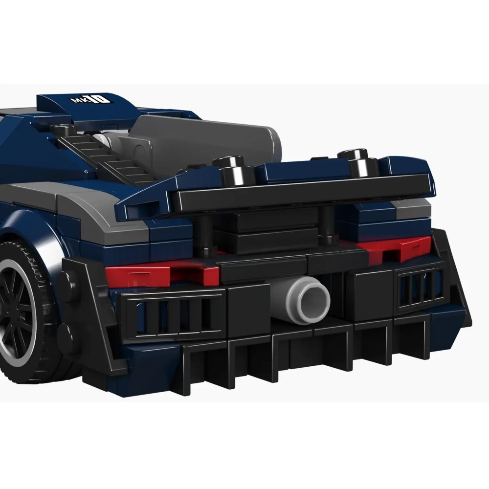 Konstruktorius Sportinis automobilis Juodas 405 el.-Žaislai, Konstruktoriai, Lego, statybiniai blokai-e-vaikas