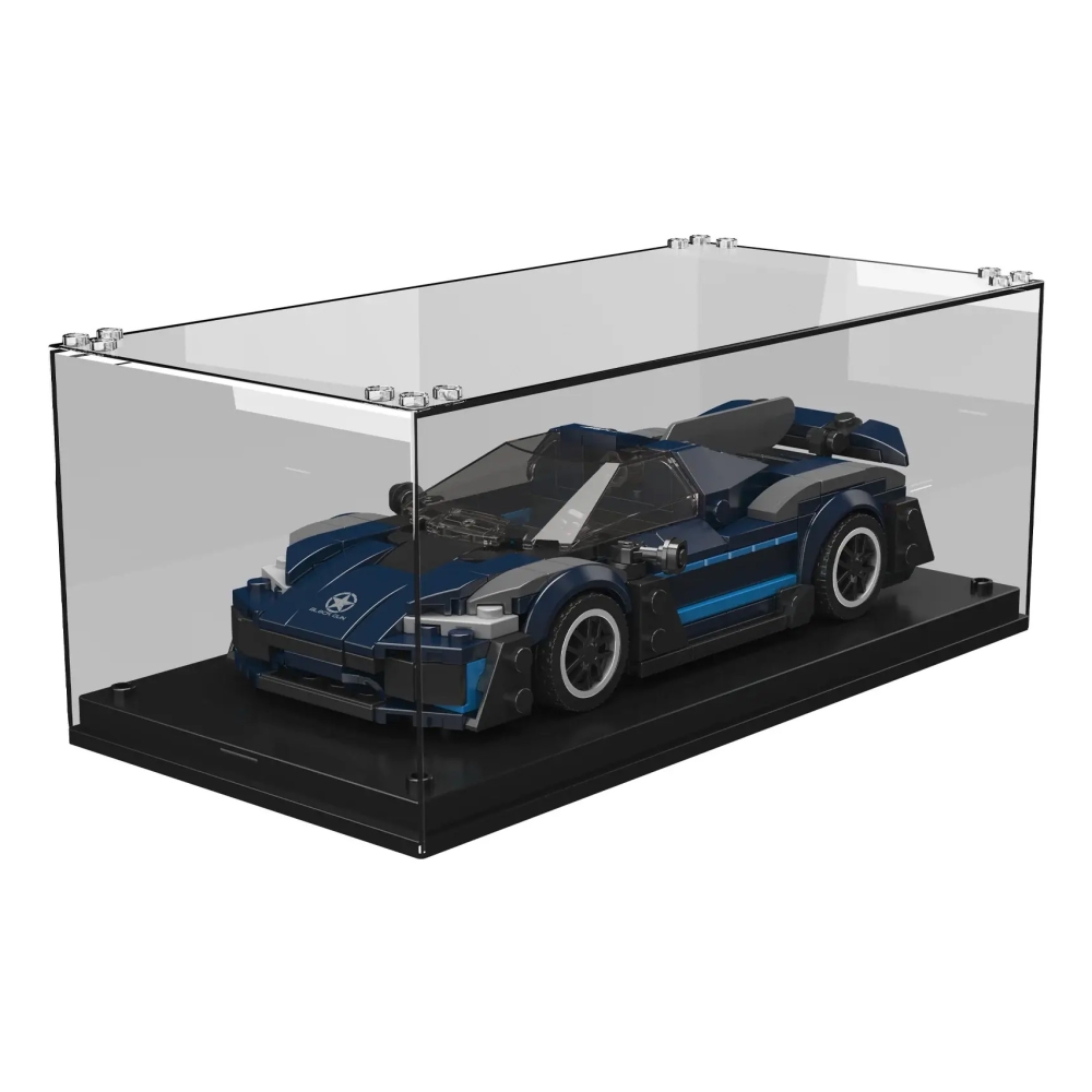 Konstruktorius Sportinis automobilis Juodas 405 el.-Žaislai, Konstruktoriai, Lego, statybiniai blokai-e-vaikas