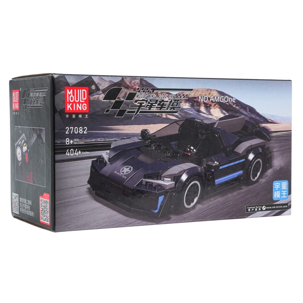Konstruktorius Sportinis automobilis Juodas 405 el.-Žaislai, Konstruktoriai, Lego, statybiniai blokai-e-vaikas