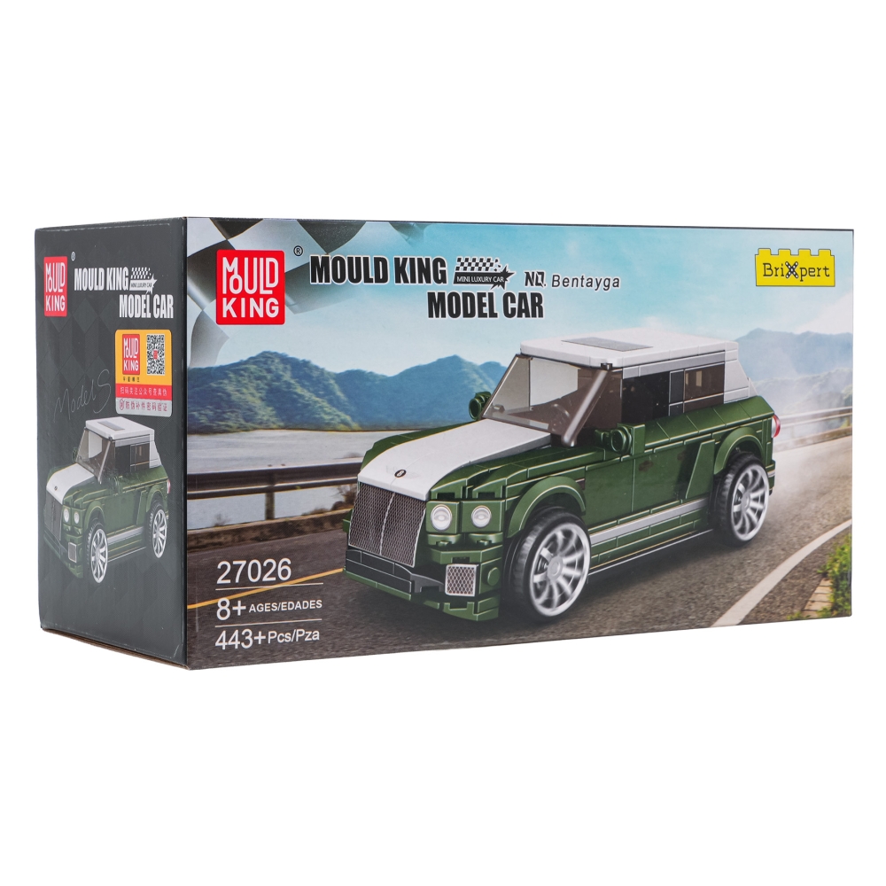 Konstruktorius Žalias automobilis 443 el.-Žaislai, Konstruktoriai, Lego, statybiniai blokai-e-vaikas