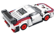 Zestaw Klocków Auto Sportowe Białe 346el.