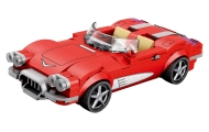 Zestaw Klocków Auto Kabriolet Czerwony 311el.