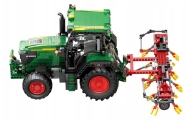 Zestaw Klocków Traktor Zielony + Akcesoria 1828el.