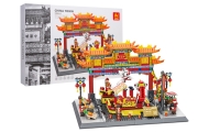 Zestaw Klocków Seria Budynki China Town 1245el.