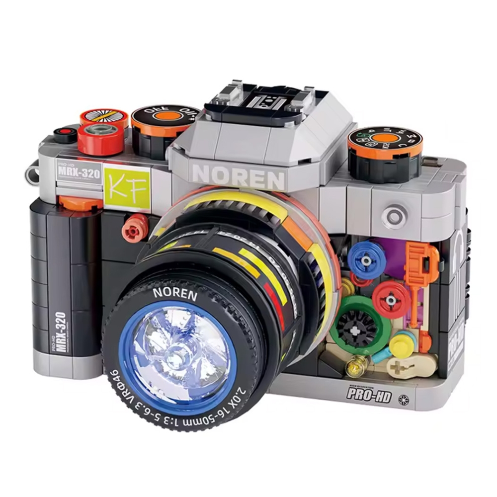 Konstruktorius Fotoaparatas 561 el.-Žaislai, Konstruktoriai, Lego, statybiniai blokai-e-vaikas