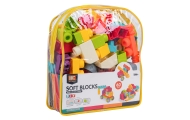 Zestaw Miękkich Klocków 60el. + Plecak