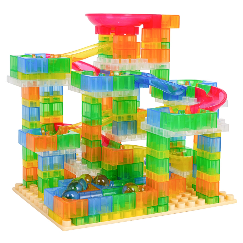 Konstruktorius MEGA Ball Track rinkinys 221 el.-Žaislai, Konstruktoriai, Įvairūs konstruktoriai-e-vaikas