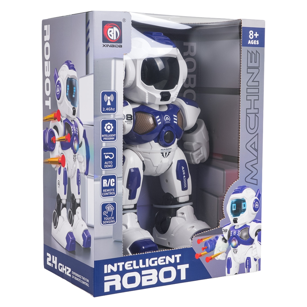Daugiafunkcinis robotas A08 su šaudymo funkcija-Žaislai, Robotai-e-vaikas