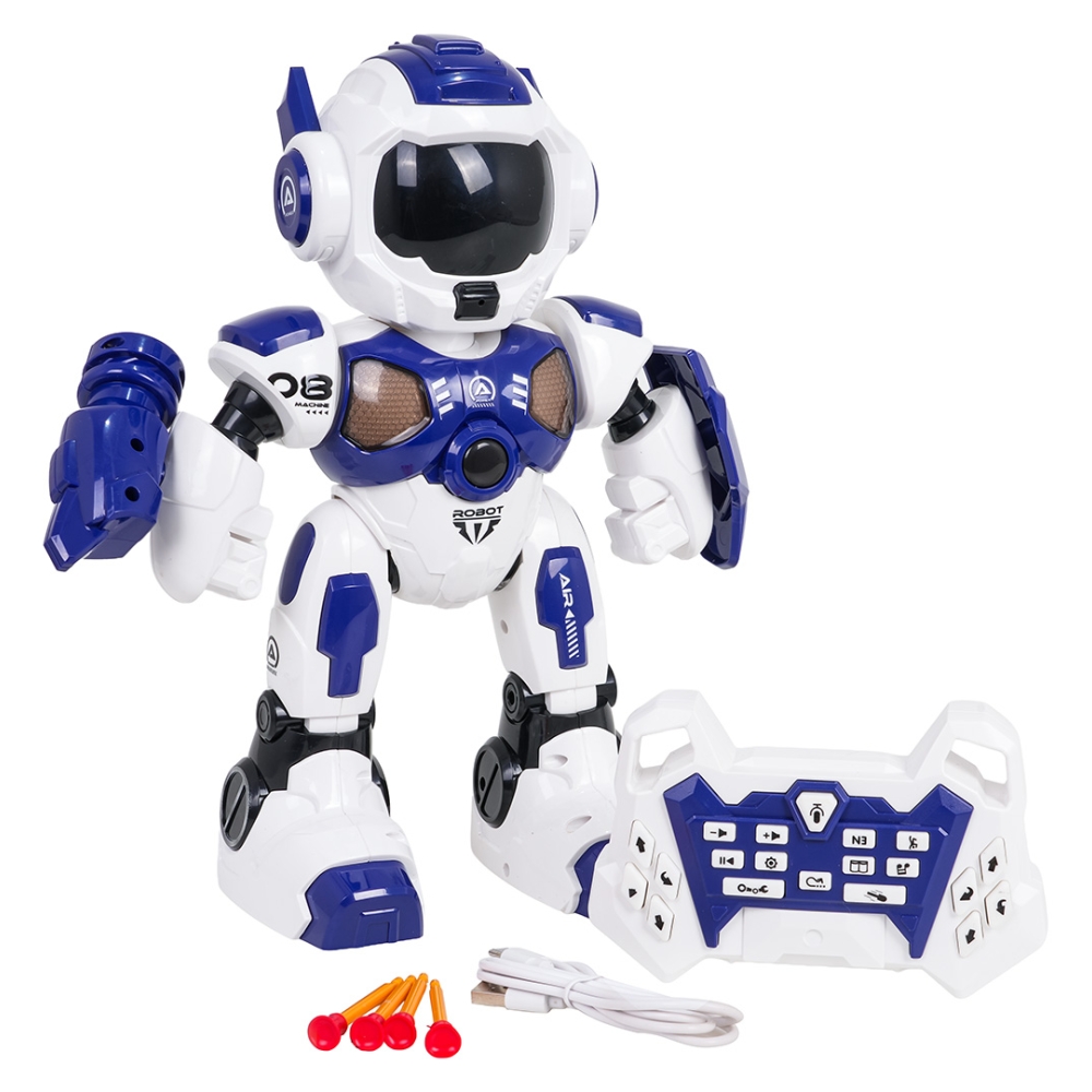 Daugiafunkcinis robotas A08 su šaudymo funkcija-Žaislai, Robotai-e-vaikas