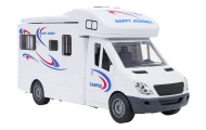 Biały Kamper Funkcją Świateł i Dźwięku