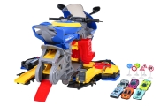 MEGA Parking z Funkcją Dymu Motocykl