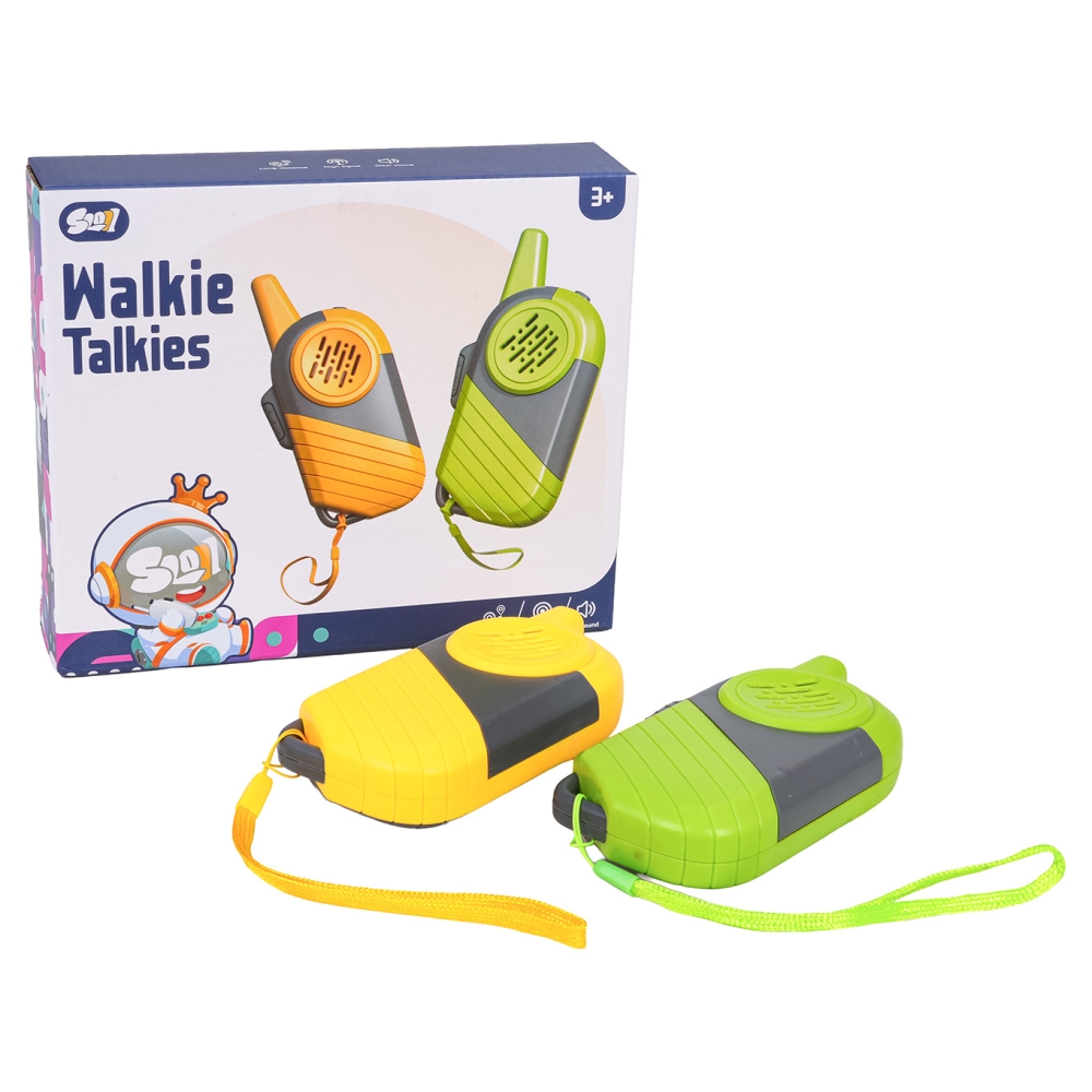 Žaislinių radijo stotelių rinkinys Walkie-Talkie-Žaislai, Profesijos, buities žaislai, Profesiniai žaislai-e-vaikas