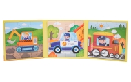 Magnetinės dėlionės Transporto priemonės-Žaislai, Dėlionės, Magnetinės dėlionės-e-vaikas