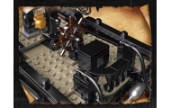 Konstruktorius Piratų laivas Juodas 3180 el.-Žaislai, Konstruktoriai, Lego, statybiniai blokai-e-vaikas